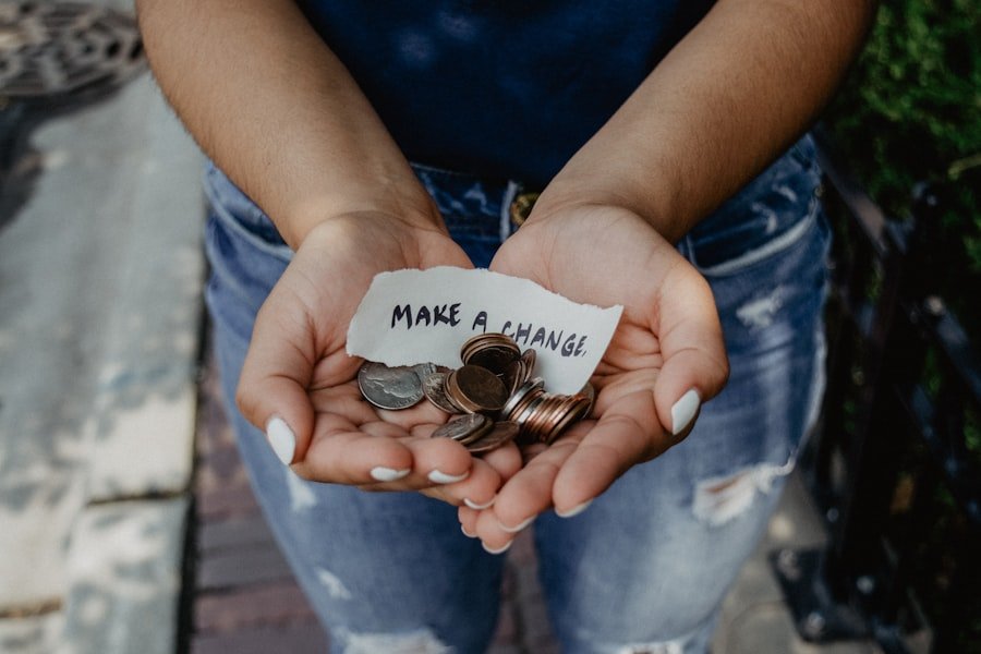 Giving with dignity — illustrative