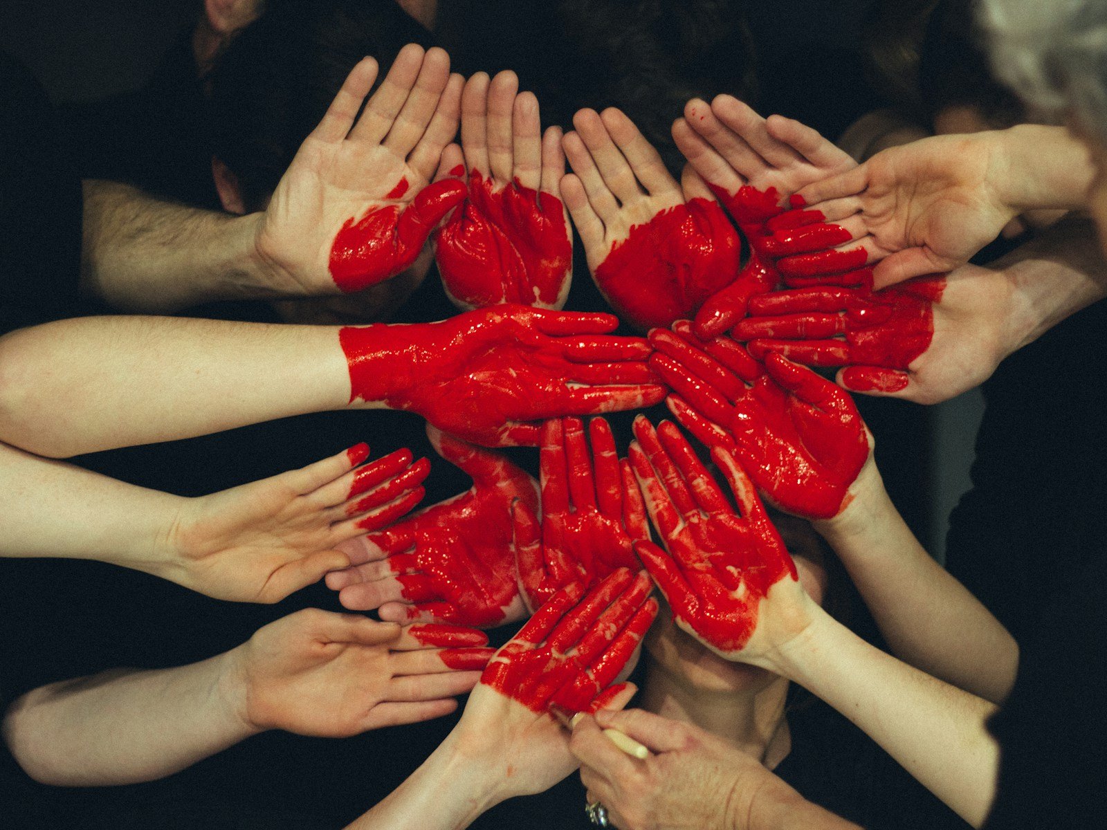 Volunteers and community — illustrative